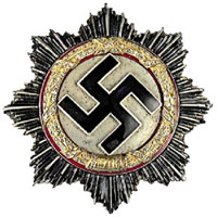 Cruz de Alemania en Oro con Diamantes.