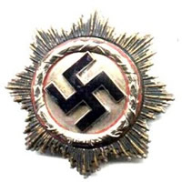 Cruz de Alemania en Plata.