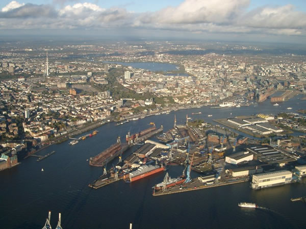 Los Astilleros Blohm & Voss actualmente