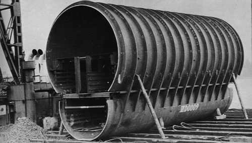 Sección número 6 de un Tipo XXI.