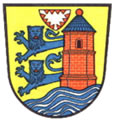 Escudo de Armas de la Ciudad de Flensburg.