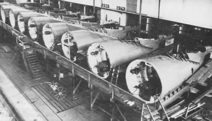 Secciones número 1 (popa) de los TIpo XXIII