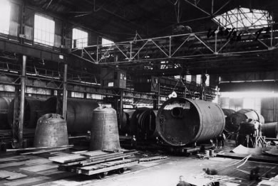 Secciones Tcasco de presión uboot tipo VII