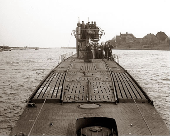 Una imagen del U166, construido en los Astilleros Seebeck Werft