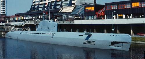 El "U-2540" en Bremerhaven