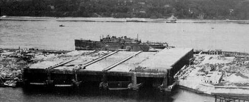 El Búnker Fink II en 1945.