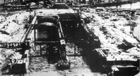 El Búnker Hornisse en fase de Construcción.