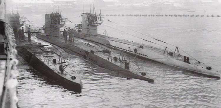 Uboote de la 11-U.Flottille en Bergen